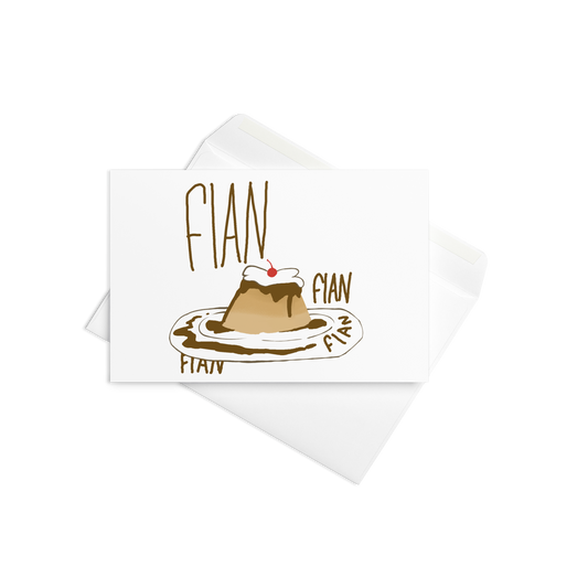 "Flauna?" Card