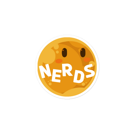 For The Nerds Sticker