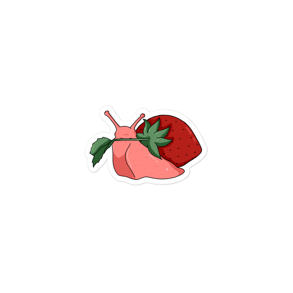 Kam Strawberry Snail Sticker