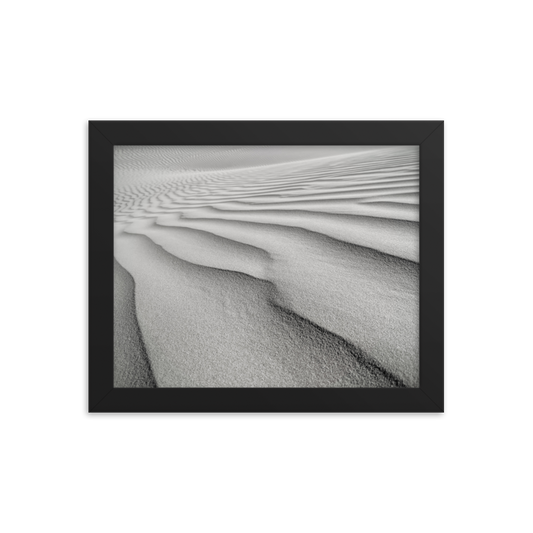 Davis' Grains of Sand Framed Photo Paper Poster