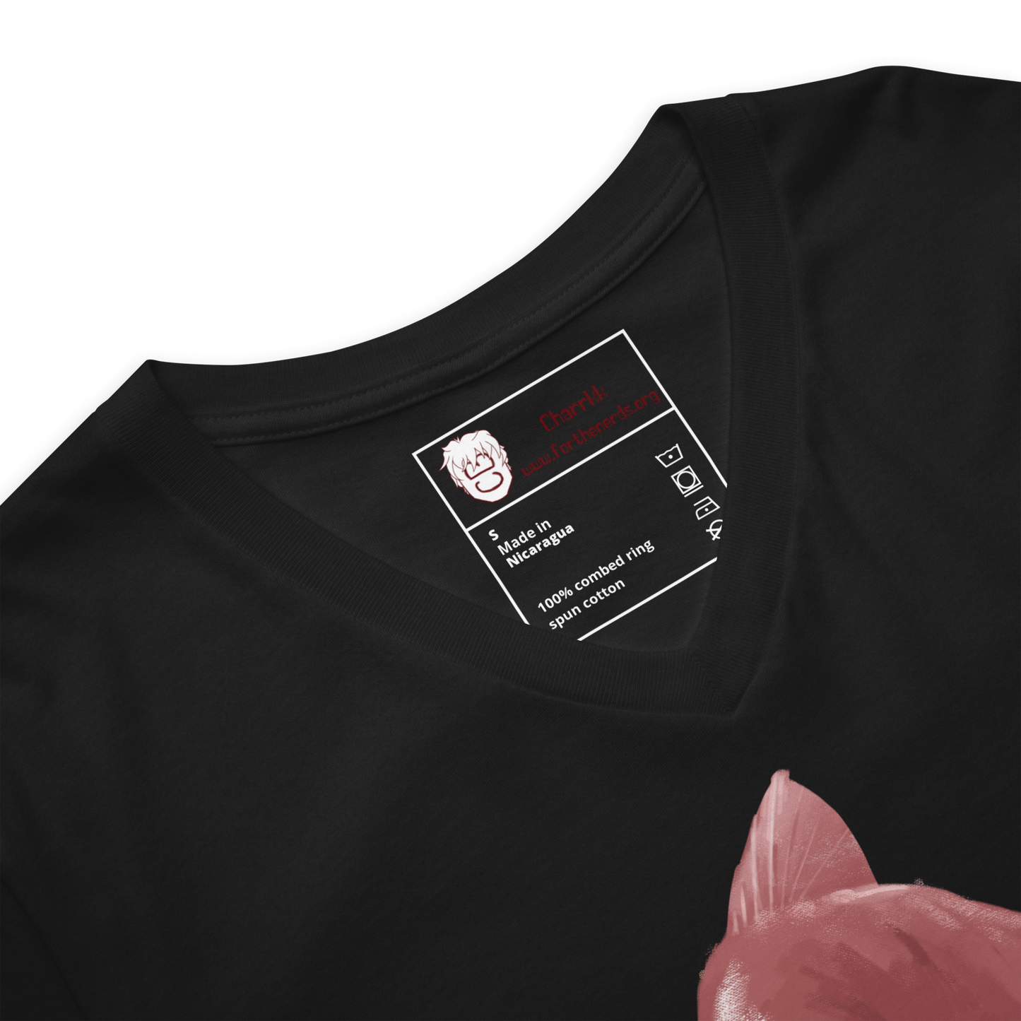 "Slammin' Salmon" Short Sleeve V-Neck T-Shirt